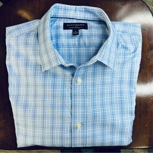 BANANA REPUBLIC men’s long sleeve shirt Size Large 16 - 16 1/2   34-35” 💎
